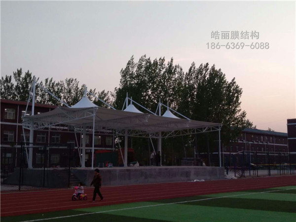 菏澤引馬鎮(zhèn)中學(xué)膜結(jié)構(gòu)看臺