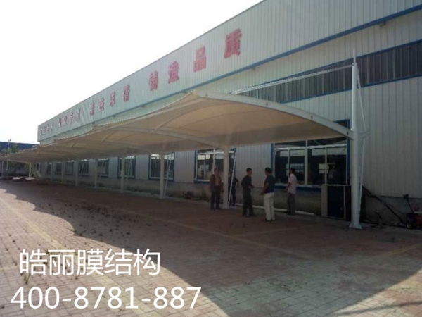 德州諾森塑膠廠區(qū)車棚